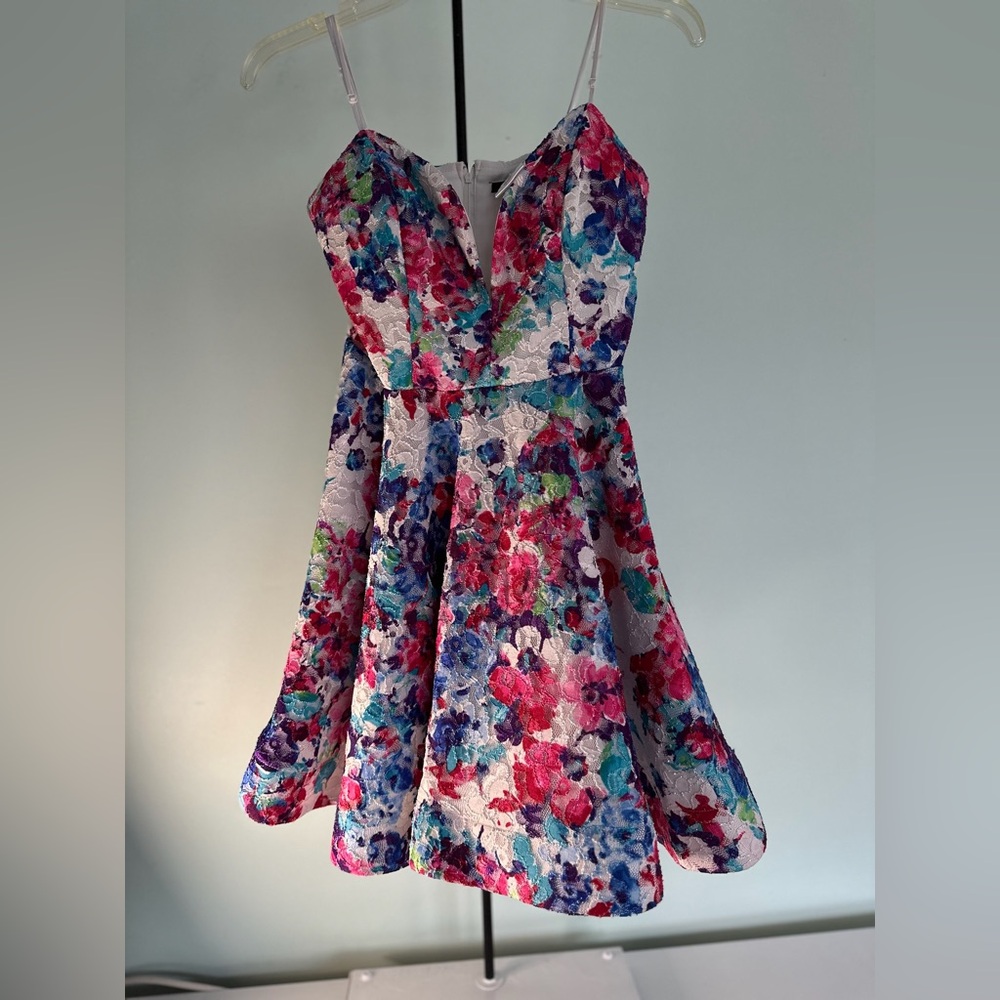Floral Multicolor Kids Dress